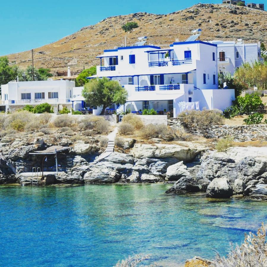 Peaceful Bay Hotel Megas Gialos - Nites Bagian luar foto
