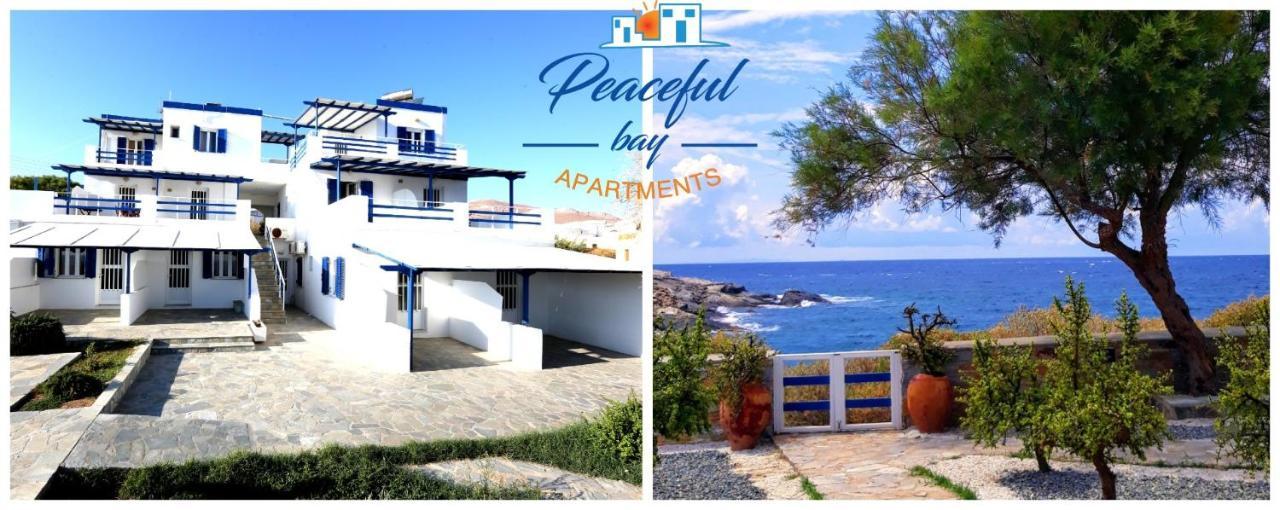 Peaceful Bay Hotel Megas Gialos - Nites Bagian luar foto